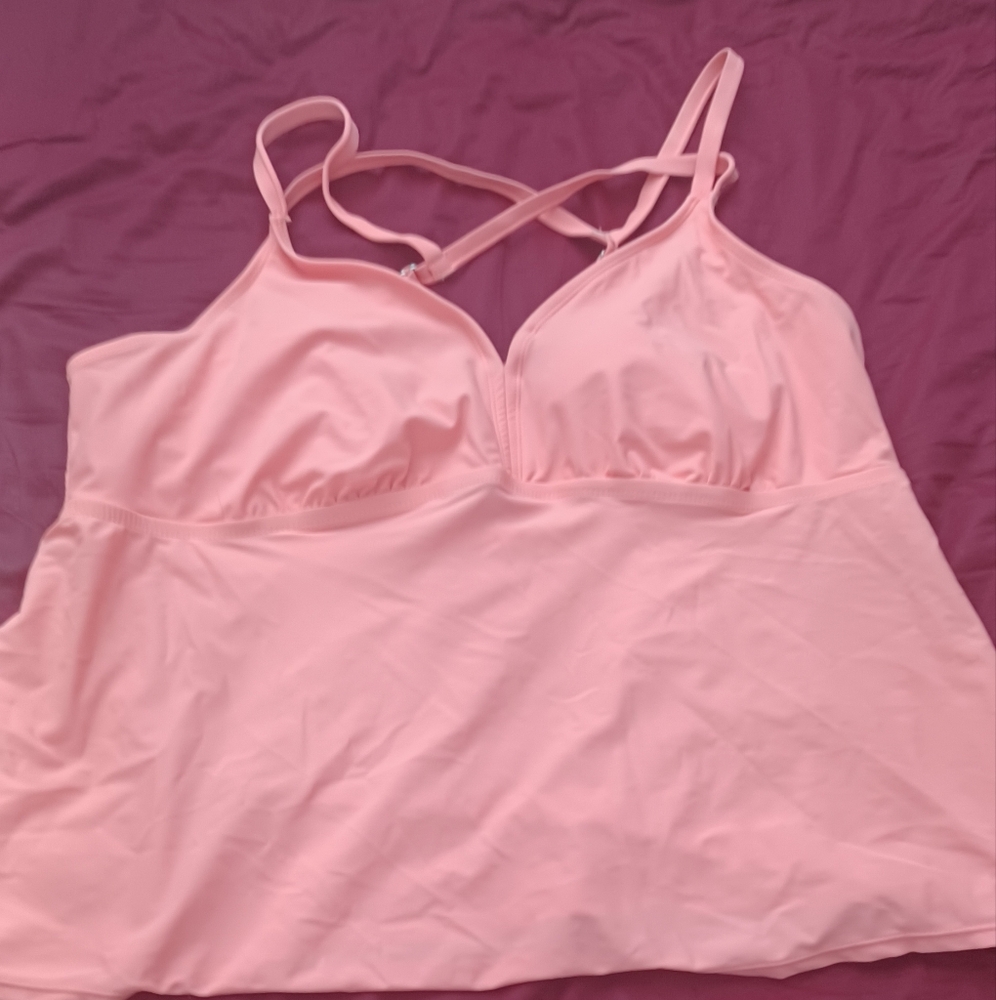 Time and Tru tankini top size 3x